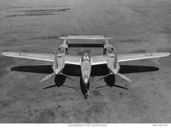 Lockheed YP-38 Lightning print